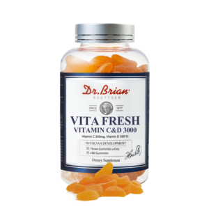 Dr Brian VITA FRESH Vitamin C&D 3000 Gummies