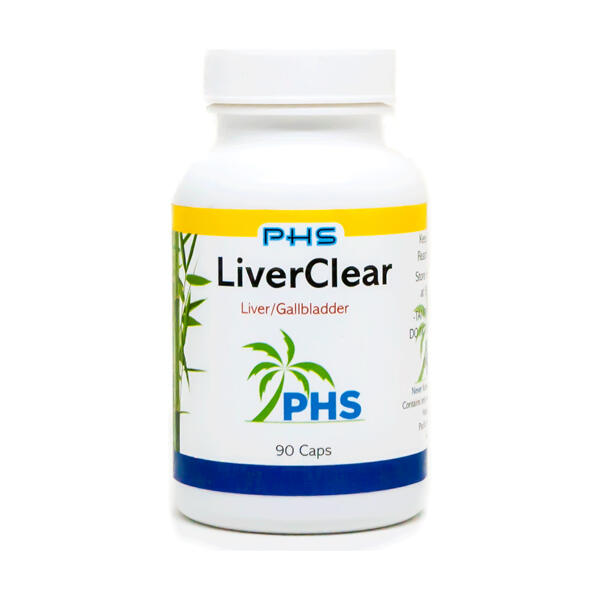 LiverClear Supplement Bottle with 90 Capsules