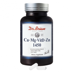 Dr. Brian Calcium Magnesium Vitamin D Zinc Supplement Bottle