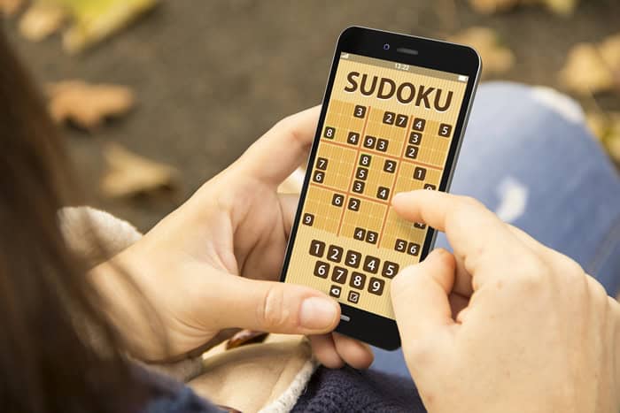 Brain games are a great way to age healthfully. Sudoku is a fun brain game to play.